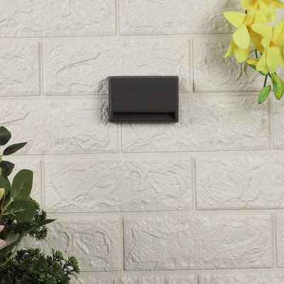 SL THREE UPDN-WL-2W_1 Post Light Outdoor Lamp(White)