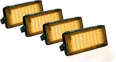 spark world Warm white Flood Light Outdoor Lamp Flood Light Outdoor Lamp(Yellow)