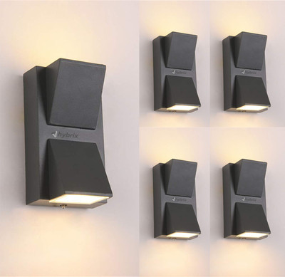 Hybrix Uplight Wall Lamp With Bulb(Pack of 5)