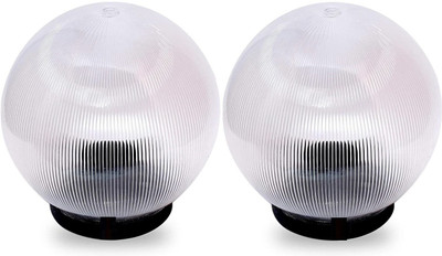 GAUVIK GAU- DOOM CLEAR GATE LIGHT, PACK OF 2 Gate Light Outdoor Lamp(Clear)