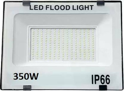 NIHAKA Led 350 Watt Ultra Thin Slim Ip66 Cool Pack Of 1 Flood Light Outdoor Lamp(White)