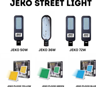 Jeko Led 20 Watt-Flood Light Street Light Outdoor Lamp(White)