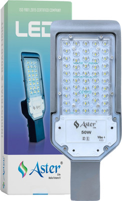 ASTER LITE Vibe+ 50W LED Street IP66 Waterproof (Pack of 1) Street Light Outdoor Lamp(White)