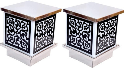 GAUVIK GAU-LAZER SS GATE LIGHT, PACK OF 2 Gate Light Outdoor Lamp(Silver, White)