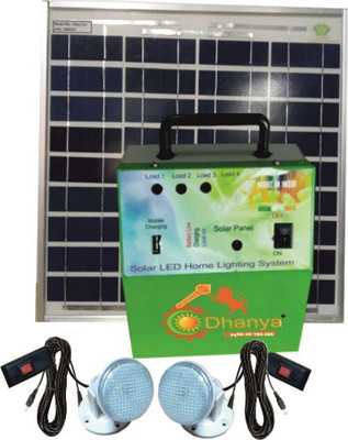 Dhanya Table Solar Fan Set(10 W)