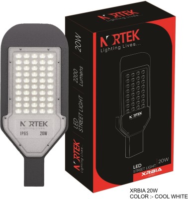 Nortek XRBIA-20W-CW-1PCS Street Light Outdoor Lamp(Black)