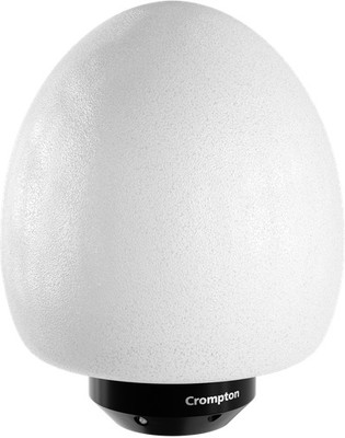 Crompton Solarion Eclipse Oval Gate Lamp Gate Light Outdoor Lamp(White)