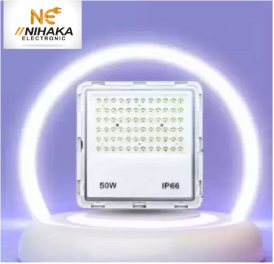 NIHAKA LENS Model Heavy Duty IP65 50 Watt Led Flood Light Outdoor Lamp(White)