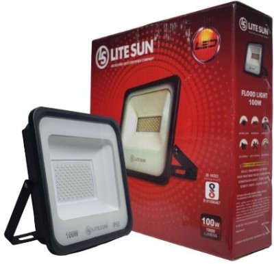 LiteSun ANRFL-100W Flood Light Outdoor Lamp(White)