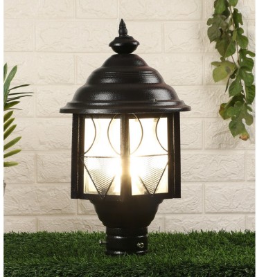 DENICRAAS metro 1 Gate Light Outdoor Lamp(Black)