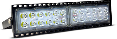 Dreamlux 120W LED Stadium Flood Light | 5050 LED Lens Model | IP66 Waterproof, 6kV Surge Protection | 195-205 LM/W | BIS/ISO Approved | Cool White | 2Y Warranty Flood Light Outdoor Lamp(White)