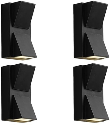 Eve Hanger Modern Up Down Outdoor Wall Light | Waterproof Black LED Wall Lamp for Home, Balcony, Garden & Porch Decoration Gate Light Outdoor Lamp(Black)