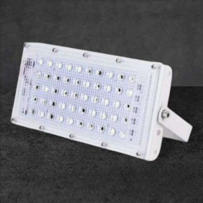ZESTRUM NIHAKA_BRICK_50WATT_131 Flood Light Outdoor Lamp(White)