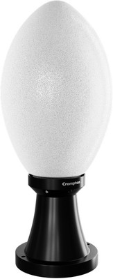 Crompton Solarion Imperial Round Gate Lamp Gate Light Outdoor Lamp(White)