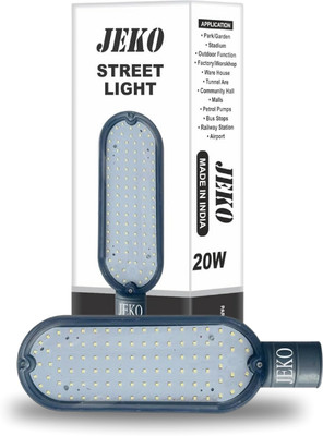 Jeko Led 20 Watt-Flood Light Waterproof- Gate Street Light Outdoor Lamp Street Light Outdoor Lamp(White)
