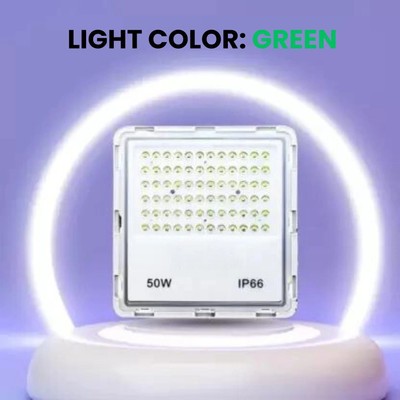 spark world IP66 50 Watts Flood Light Flood Light Outdoor Lamp(Green)