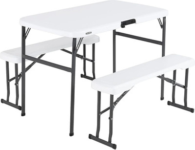 Lifetime Lifetime Folding Table Metal Outdoor Table(Finish Color - White, Pre-assembled) deal from flipkart Lifetime Lifetime Folding Table Metal Outdoor Table(Finish Color - White, Pre-assembled) deal from flipkart