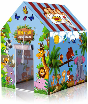 TOOBIL JUNGLE THEME PLAY TENT HOUSE(Green)