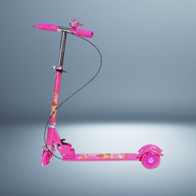 calyxia Speedy Kick Scooter for Kids, LED Lights to Kids Scooter Pink.(Pink)