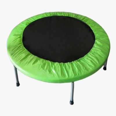 GANESH SKY BALLOON 4 Feet Premium Fitness Trampoline with Enclosure net and Poles Safety Pad(Green, Black)