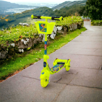 Manav Enterprises Foldable & Height Adjustable,Premium Kids Scooter_ W048(Multicolor)