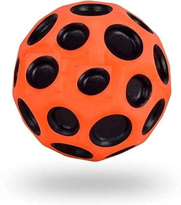 V Enterprises Bounce Moon Ball For Kids Super Bouncing Meteor Space Rubber Ball(Red)