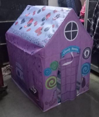 kapishreeenterprise Kids Tent House with Sweets Theme and Cake Print(Multicolor)
