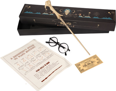 Fusked Harry Potter Lord Voldemort Magic Wand with Harry Potter Sunglasses for Kids(White)