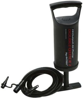 KIDDOZ KREATIONS Plastic Hand Air Pump for Sports | Suitable for Football, Voleyball Balloon Pump(Black)