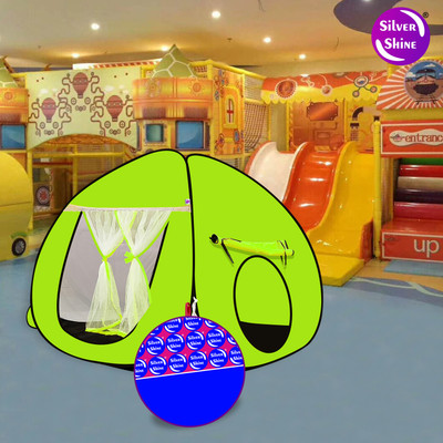SILVER SHINE Tent House for Multi Purpose Foldable delightful patterns(Green)