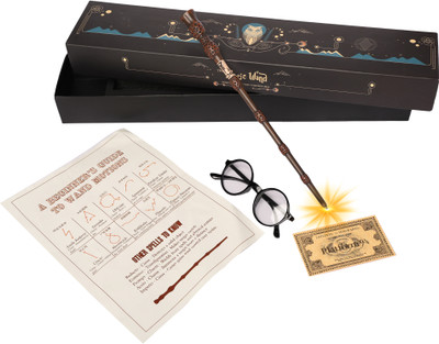 Fusked Dumbledore Light Up Wand With Harry Potter Sunglass Combo Toys Cosplay for kids(Multicolor)