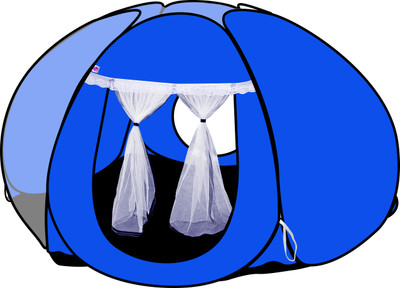 NM CREATION Tent Play house Foldable Patterns Popup Kids for boys & Girls(Blue)