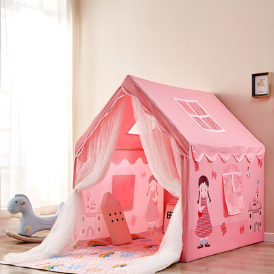 TAJPARA ENTERPRISE Play Tent House,for 3-13 Year Old Girls and Boys.(Pink)