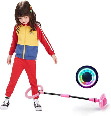 OANGO Jumping Skipping Ankle Toy with Flashing Lights Kids Jumping Rope for Outdoor Kids Skipping Rope(Length: 60 cm)