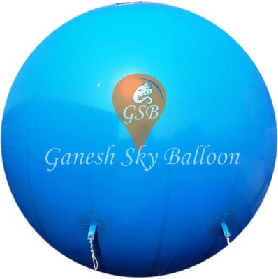 GANESH SKY BALLOON Sky Balloon Blue Big Advertising PVC Sky Balloon (10x10 feet)(Blue)