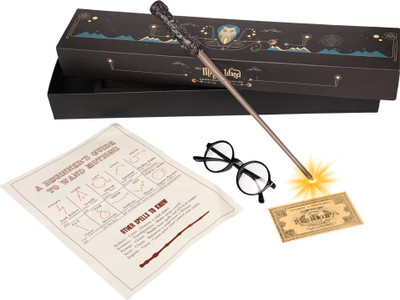 Fusked Harry Potter Light Up Wand With Harry Potter Sunglass Combo Toy Cosplay for kid(Multicolor)