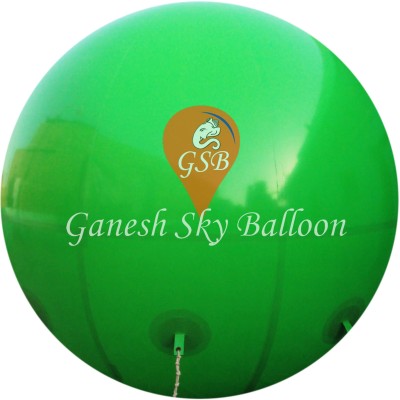 GANESH SKY BALLOON Green Big Advertising PVC Sky Balloon (10x10 Feet)(Green)