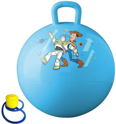 BBD Kitchen Shop ride-on bouncy ball /HOPE BALL/ Hopper Jump N Bounce Handle Ride-on Toy Bouncy for Kids(Multicolor)