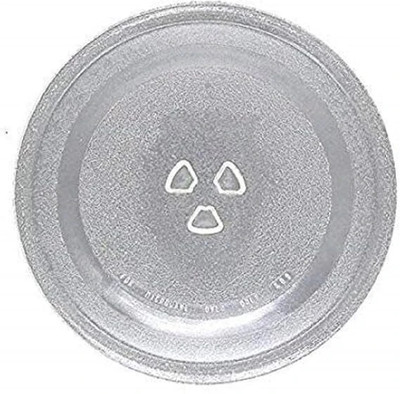 MBVTREADS 9.6 Inch Microwave Oven Replacement Turntable/Rotating/Baking Glass Tray Fiber Glass Microwave Turntable Plate