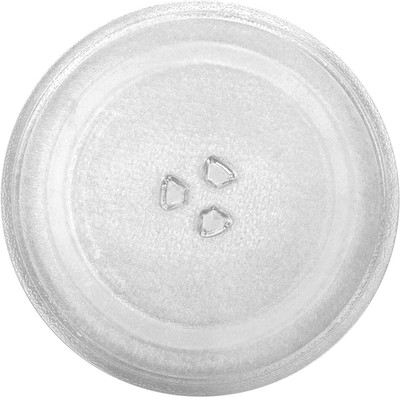 KVVTRADES 245MM / 9.5 INCH MICROWAVE OVENS TURNTABLE GLASS BAKING TRAY Fiber Glass Microwave Turntable Plate