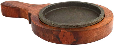 shri shri handicrafts UP11SPSA192 Wooden Microwave Turntable Plate