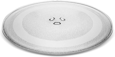 Payflip 9.6'' Inch Microwave Oven Replacement Turntable Rotating Baking Glass Tray Glass Plate Fiber Glass Microwave Turntable Plate Fiber Glass Baking Dish(Microwave Safe)