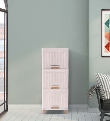 Novatic Multipurpose Storage Organizer Plastic Cupboard for Storage Drawer Cabinet Overhead Storage Shelf
