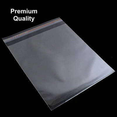 Vijay Transparent Polythene Bags For Saree Packing Clothes Saree Security Bag(14 x 18 Pack of 50)