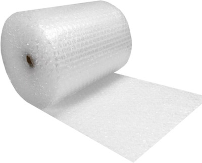 SHRI BALAJI PUBLICATION 60 GSM High Quality Air Bubble Wrap Roll for packing and crafting 30 Ft L 2 Ft W Security Bag(6 x 8 Pack of 1)