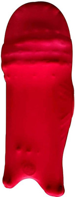 Raizex Cricket Leg Guard Pad Skin Cover, Protective Pad Outer Covers Layer, 1 Pair Cricket Guard Combo(Red)