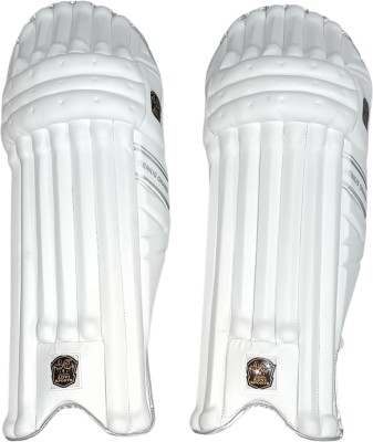 Advi Sports Grand Genius Batting Leg Guards WHITE Youth Size RH Youth (36 - 38 cm) Batting Pad(White, Right Handed)