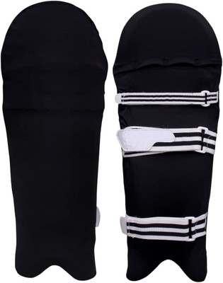 Rainox Batting Pads Cover, Leg Guards Covers/Clads Men Size Cricket Guard Combo(Black)