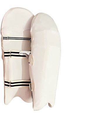 Raizex Cricket Batting Pads Covers, Leg Guard Clads, and Leg Pad Skin Cover Cricket Guard Combo(White)