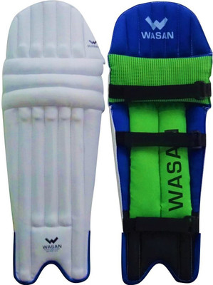 Wasan Cricket Batting Legguard Pads, Size Small Boy (7-10 Years) Small Boys (30 -32 cm) Batting Pad(White, Right Hand)